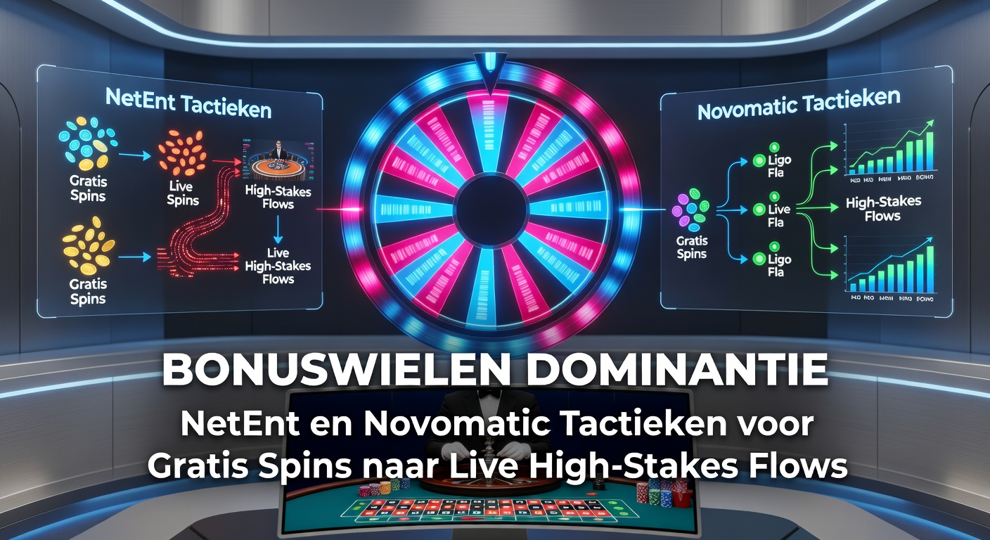 Bonuswiel in actie op een NetEnt slot met draaiende segmenten vol multipliers en free spins