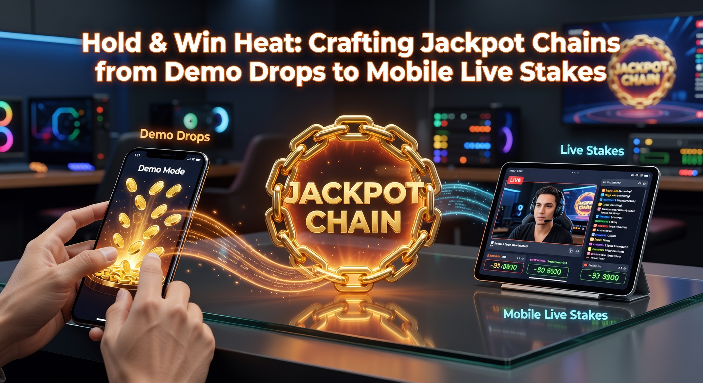 Mobiel scherm van Hold & Win Heat met actieve jackpotketen, respins teller en brandende symbolen tijdens een live sessie