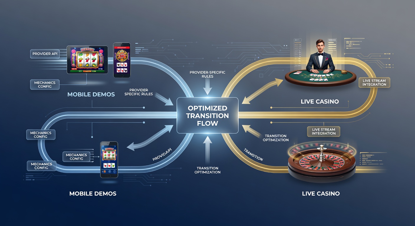 Live casino tafels met mobiele integratie en provider mechanics