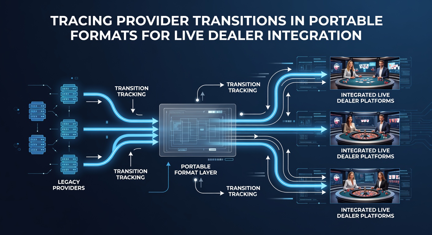Technische workflow van draagbare formaten naar live dealer integratie