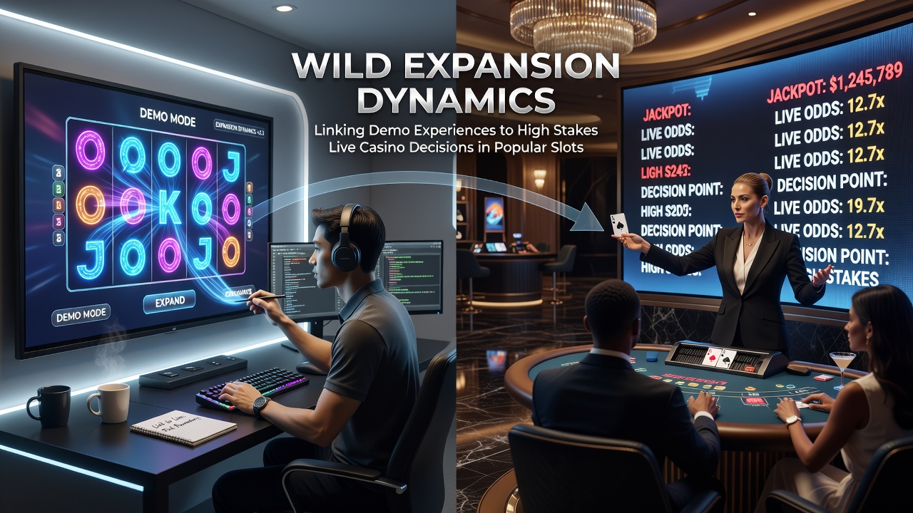 Overzicht van live casino sessies met wild expansion symbolen en hoge inzetten